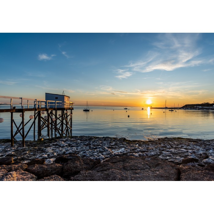 Puzzle  Bluebird-Puzzle-F-90763 Coucher de Soleil sur Port Sud