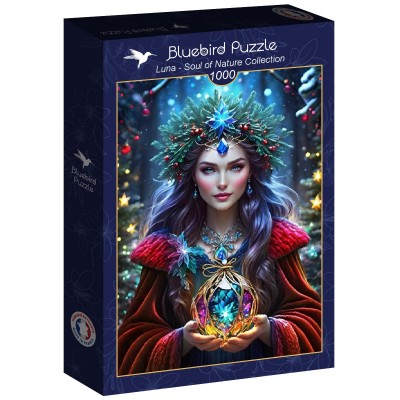 Puzzle Bluebird-Puzzle-F-90807 Luna - Soul of Nature Collection