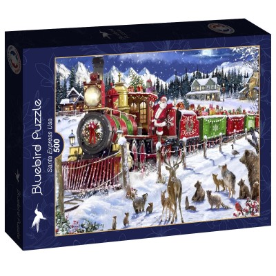 Puzzle Bluebird-Puzzle-F-90814 Santa Express Usa