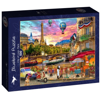 Puzzle Bluebird-Puzzle-F-90830 City of Love, Paris