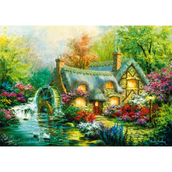 Puzzle  Bluebird-Puzzle-F-90877 Country Retreat