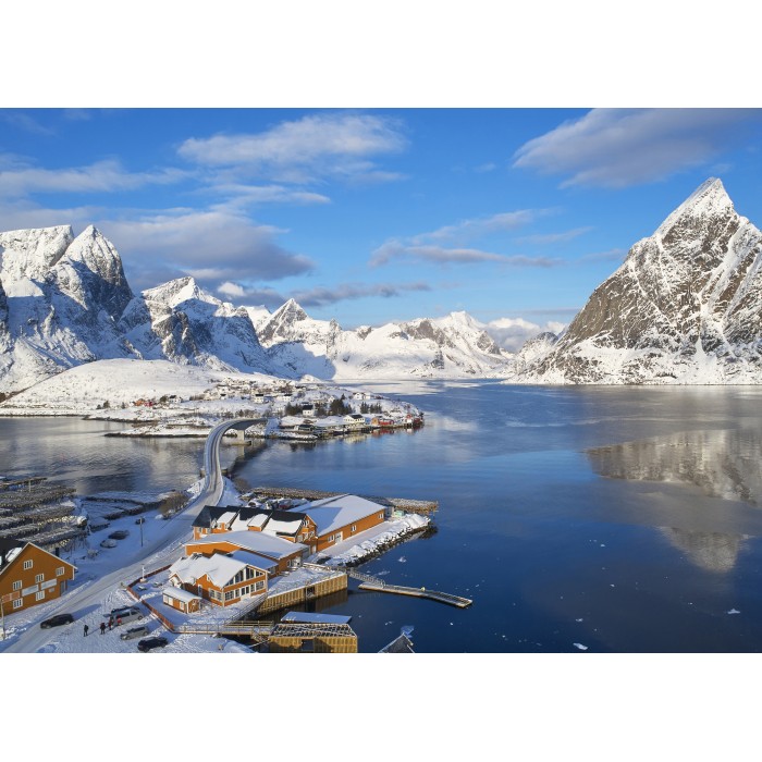 Puzzle  Bluebird-Puzzle-F-90993 Fjord - Archipel des Lofoten