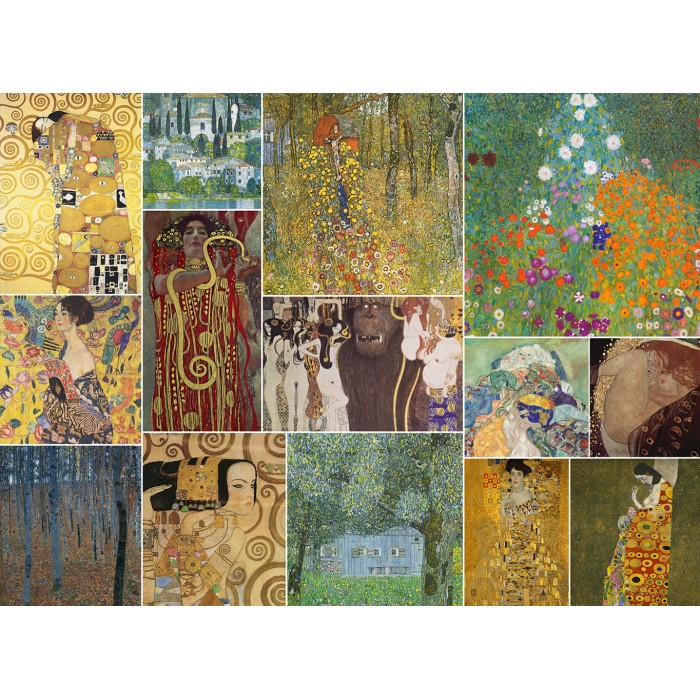 Puzzle   Gustave Klimt - Collage