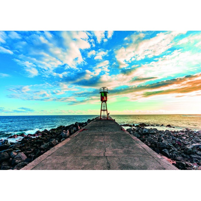 Puzzle   La Réunion - Jetée et Phare de Saint Pierre