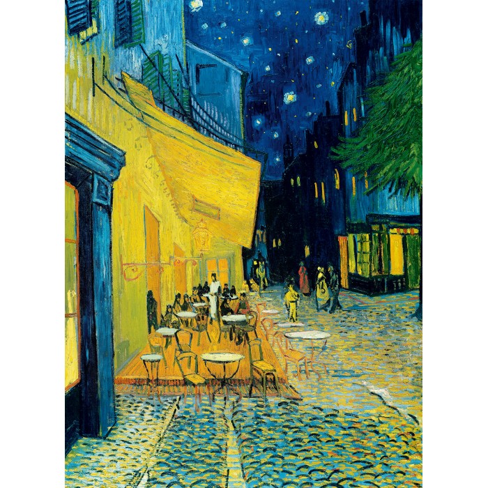 Puzzle   Vincent Van Gogh - Terrasse de Café sur la Place du Forum, 1888