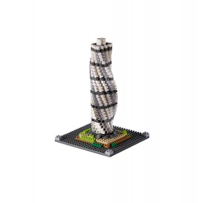Brixies-38449041 Nano Puzzle 3D - Turning Torso
