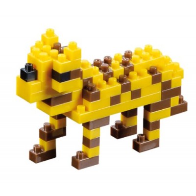 Brixies-57925 Nano Puzzle 3D - Léopard