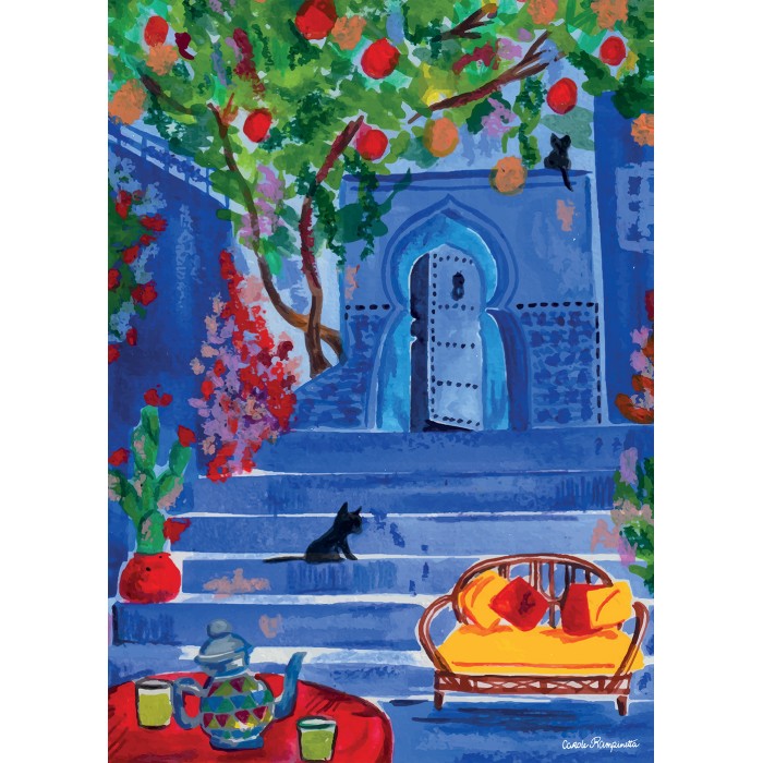 Puzzle  Rampinetta-Chefchaouen Chefchaouen