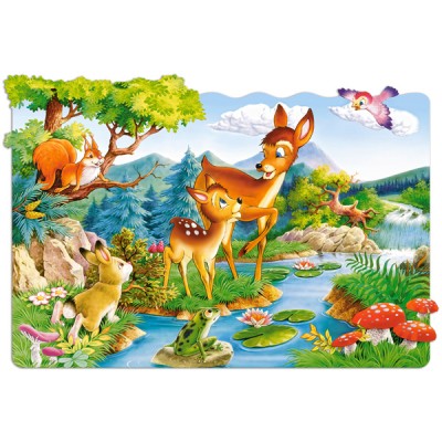 Puzzle Castorland-02177 Pièces Maxi - Bambi