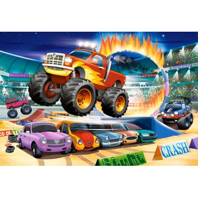 Puzzle Castorland-040308 Pièces XXL - Jumping Monster Truck