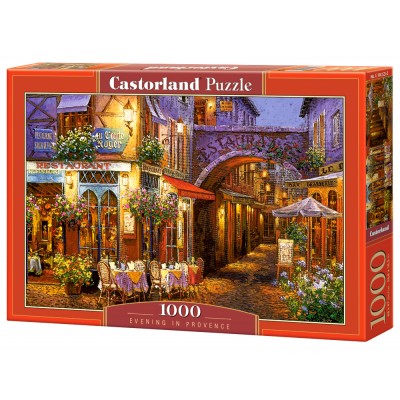 Puzzle Castorland-104123 Soirée en Provence