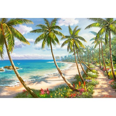 Puzzle Castorland-104666 Pathway to Paradise