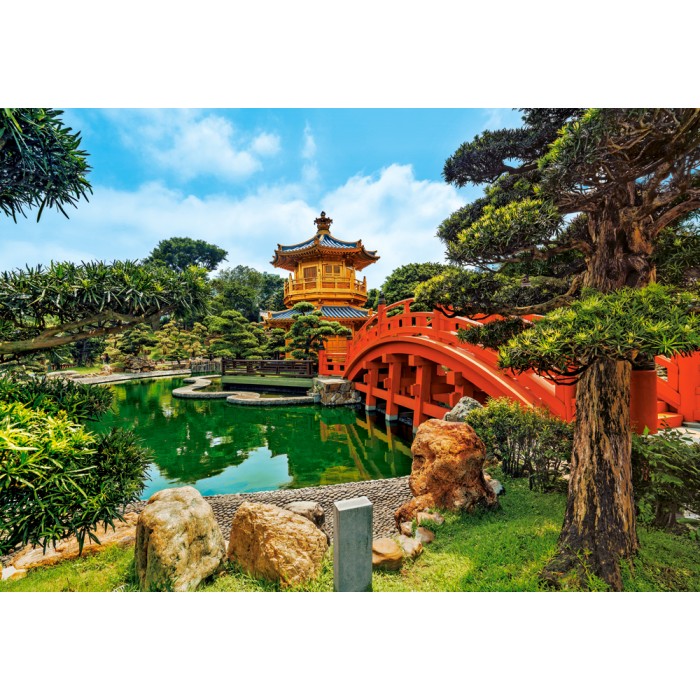 Puzzle Castorland-104932 Jardin Nan Lian, Honk Kong