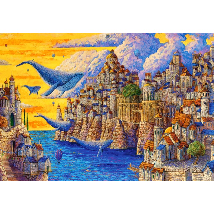 Puzzle Castorland-105014 La Baie du Bout du Monde