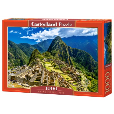 Puzzle Castorland-105038 Le Machu Picchu, Pérou