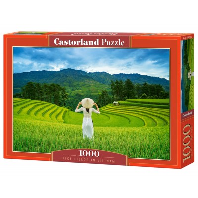 Puzzle Castorland-105052 Rizières au Vietnam