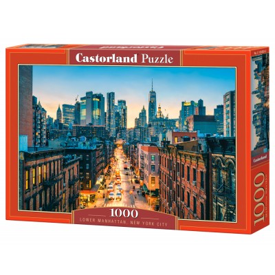 Puzzle Castorland-105083 Le Bas de Manhattan, New York City