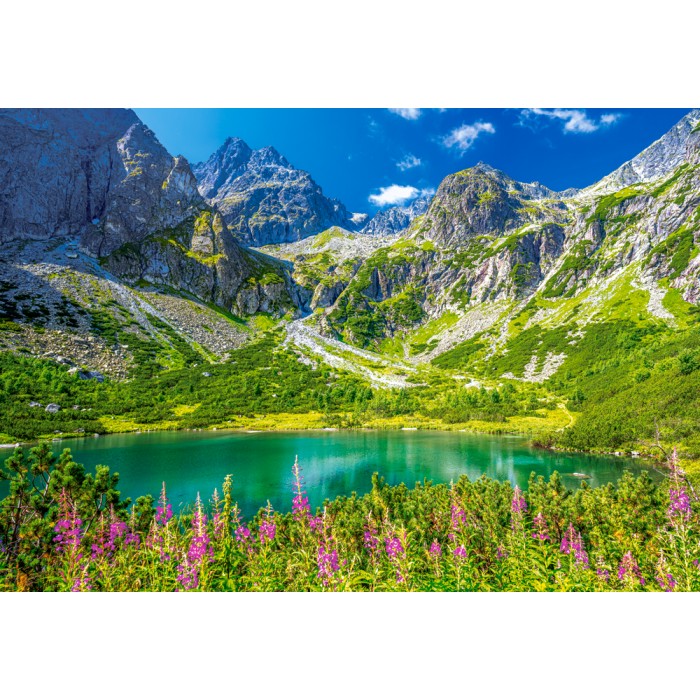 Puzzle Castorland-105267 Zelene Pleso, Tatras, Slovaquie