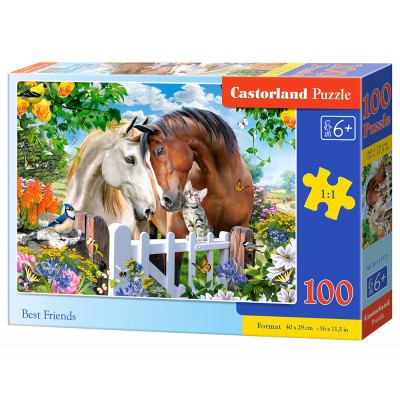 Puzzle Castorland-111121 Meilleurs Amis