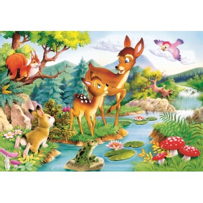 Puzzle Castorland-12725 Bambi