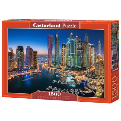 Puzzle Castorland-151813 Gratte-Ciel de Dubaï