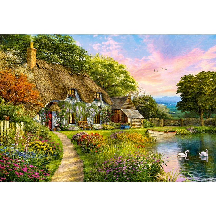 Puzzle  Castorland-151998 Chalet de Campagne