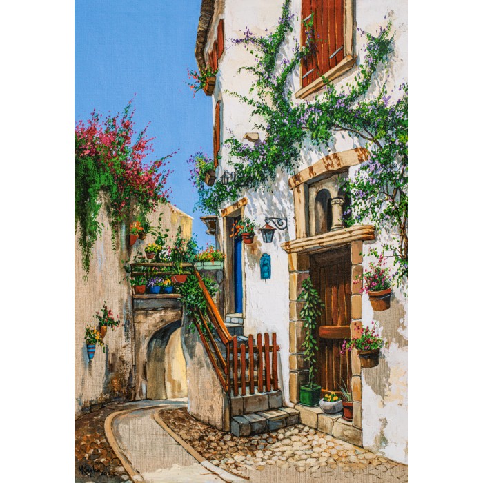 Puzzle  Castorland-152155 Art Collection - Ruelle Italienne