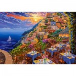 Puzzle  Castorland-152209 Romantic Positano Evening