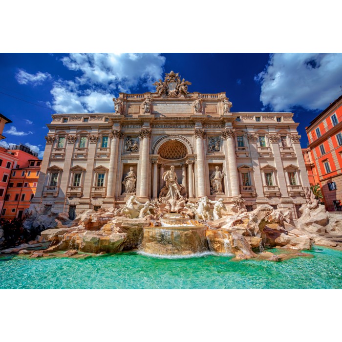 Puzzle  Castorland-152230 La Fontaine de Trevi