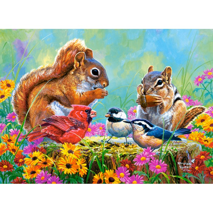 Puzzle Castorland-222179 L'Heure du Goûter