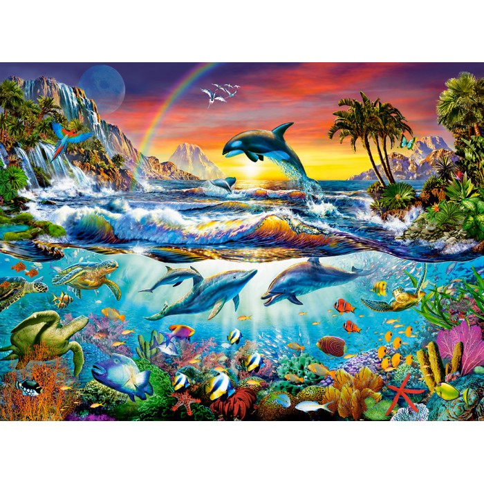 Puzzle  Castorland-300396 L'Anse du Paradis