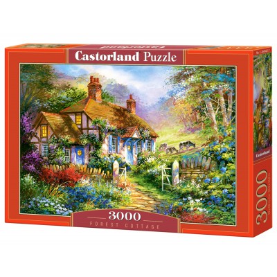 Puzzle Castorland-300402 Chalet Forestier