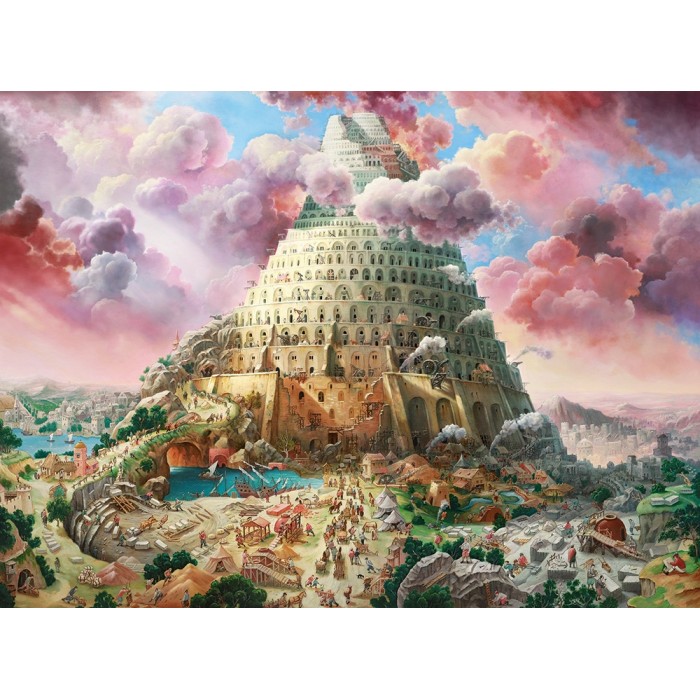 Puzzle Castorland-300563 Tour de Babel