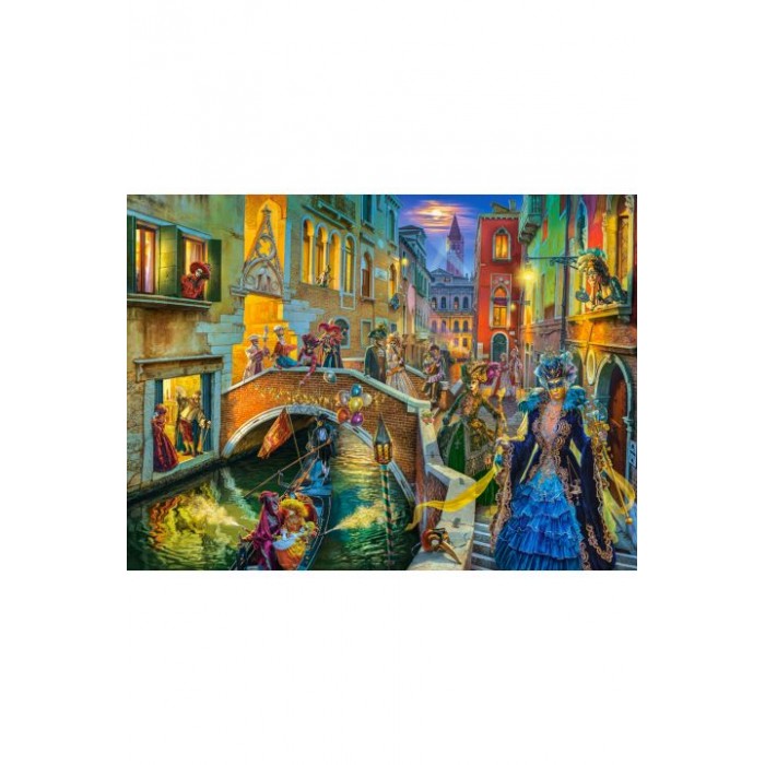 Puzzle  Castorland-300662 Carnaval de Venise