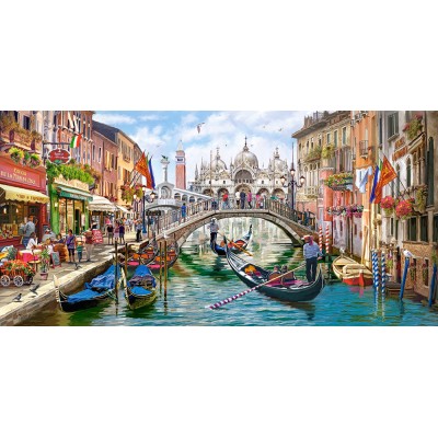 Puzzle Castorland-400287 Charme de Venise