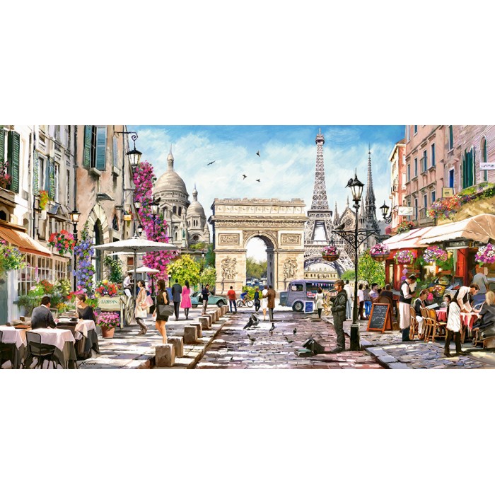 Puzzle Castorland-400294 L'Essence de Paris