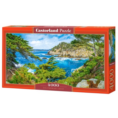 Puzzle Castorland-400355 Côte Californienne, USA