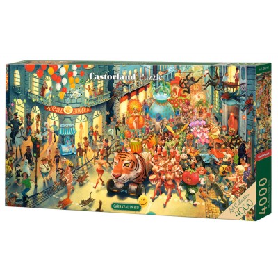 Puzzle Castorland-400379 Art Collection - Carnaval à Rio