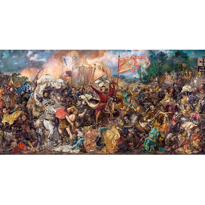 Puzzle Castorland-400409 Art Collection - The Battle of Grunwald