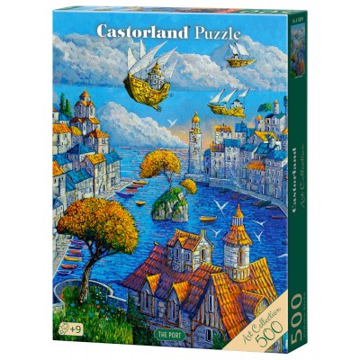 Puzzle Castorland-53889 Art Collection - Le Port