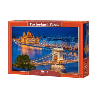 Puzzle Castorland-53940 Budapest la Nuit