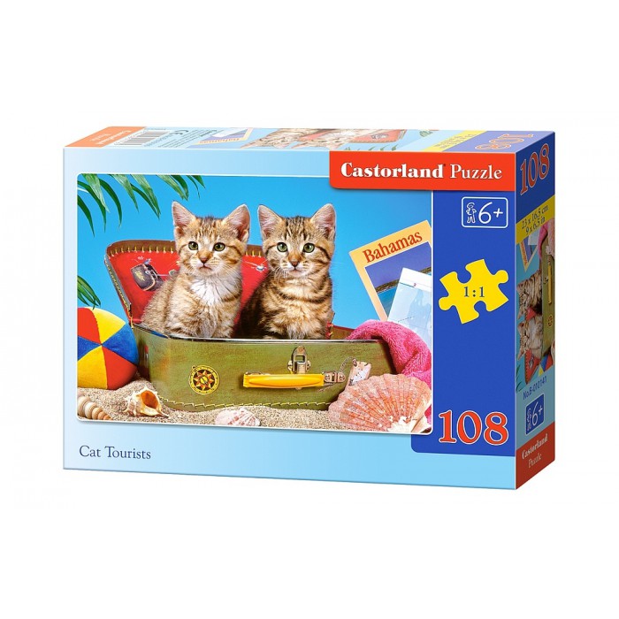 Puzzle   Les Chats Voyageurs