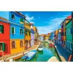 Puzzle   Les couleurs de Burano, Italie