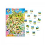 Puzzle   Pièces XXL - Carte de l'Allemagne
