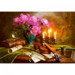 Puzzle   Still Life with Violin and Flowers
