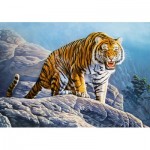 Puzzle   Tiger on the Rocks