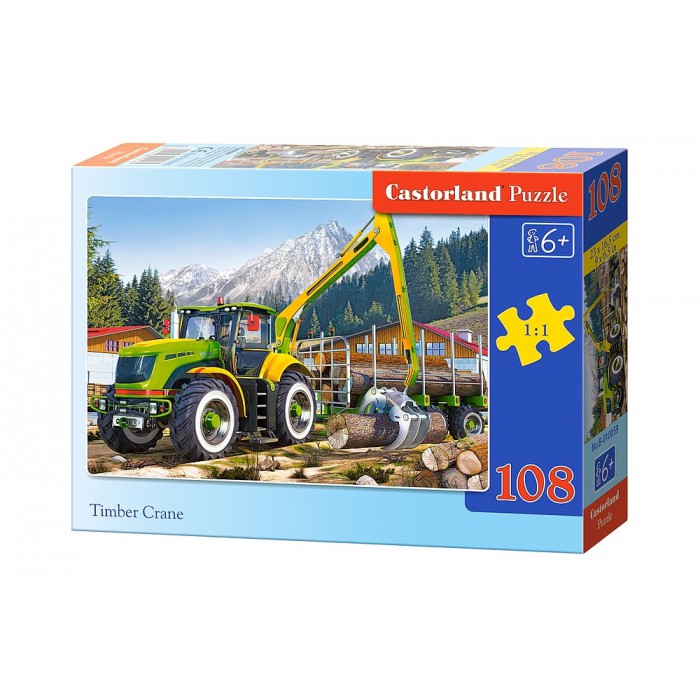 Puzzle   Tracteur Timber Crane