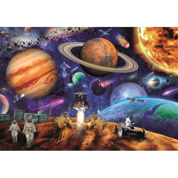 Puzzle  Clementoni-21724 Mission Spaciale