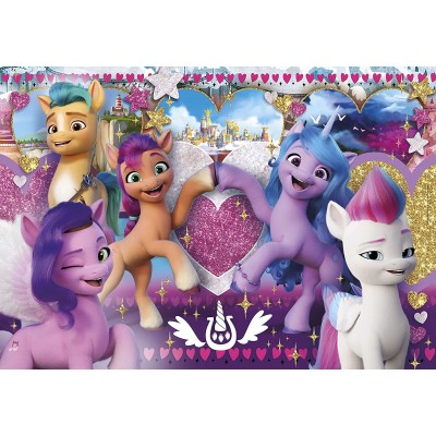 Puzzle Clementoni-23765 Pièces XXL - My Little Pony