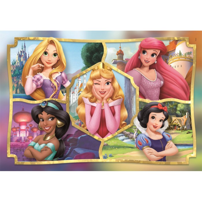 Puzzle  Clementoni-25057 Princesses Disney